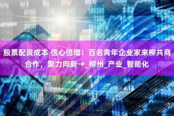 股票配资成本 信心倍增！百名青年企业家来柳共商合作，聚力向新→_柳州_产业_智能化